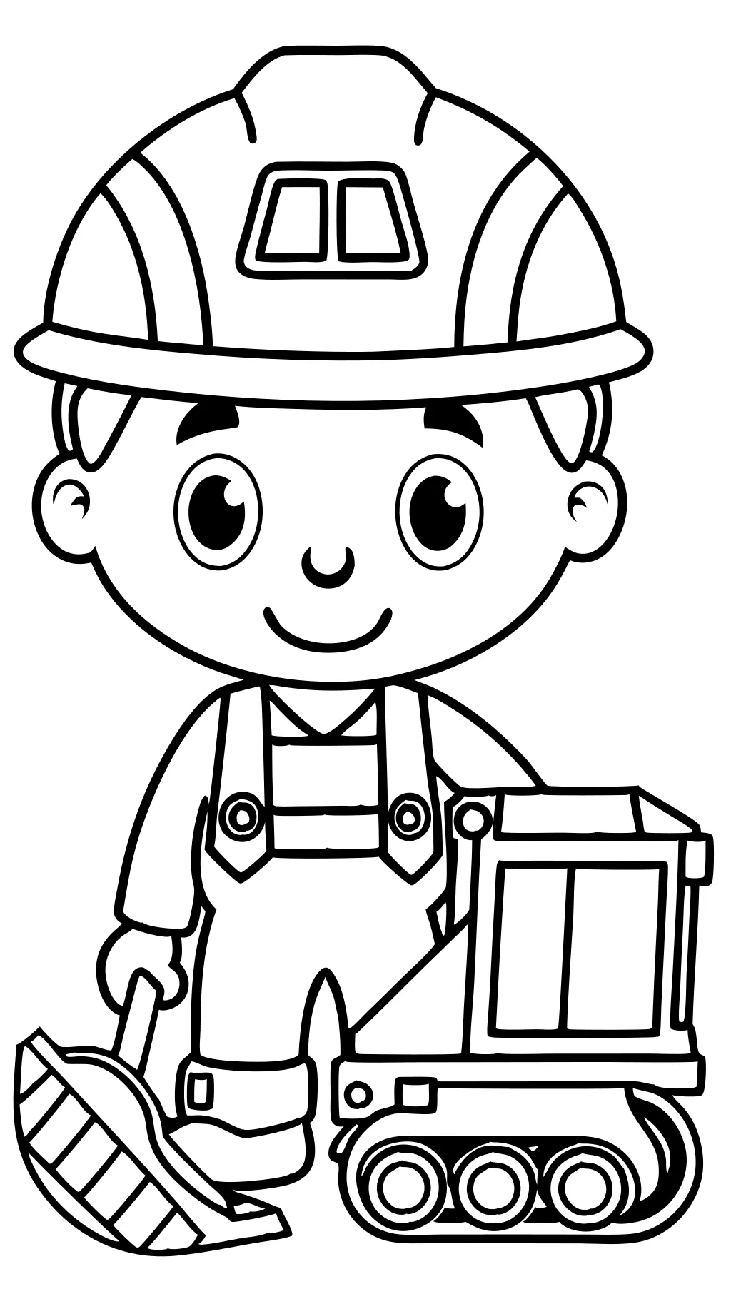 coloriages de builder bob